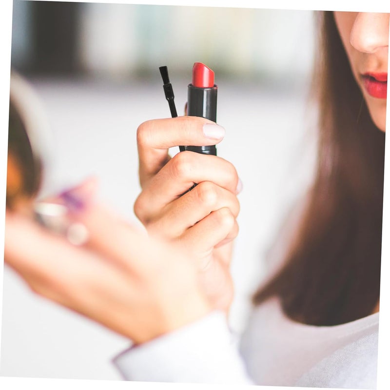 100Pcs Disposable Lipstick Brushes Mini Portable Hollow Design For Travel Professional Makeup - Image 4